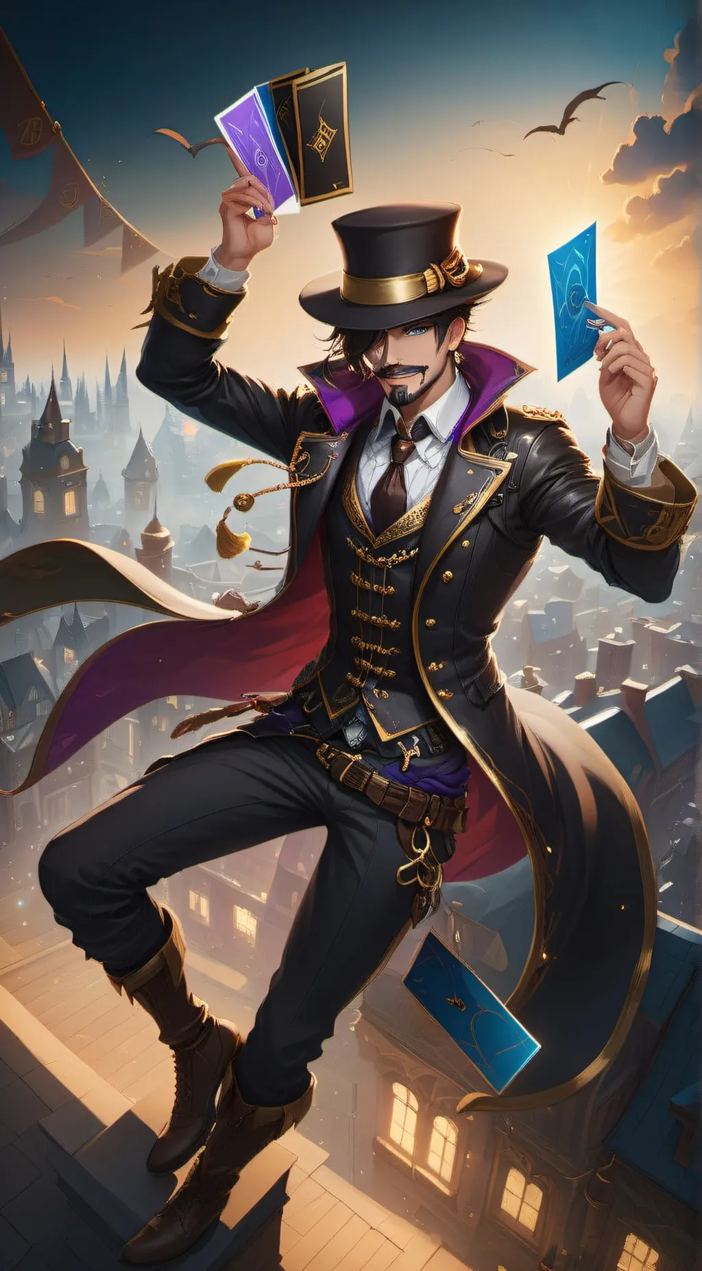 ai character: Cyrus background