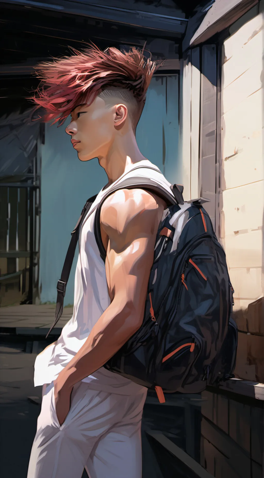 ai character: Alex  background