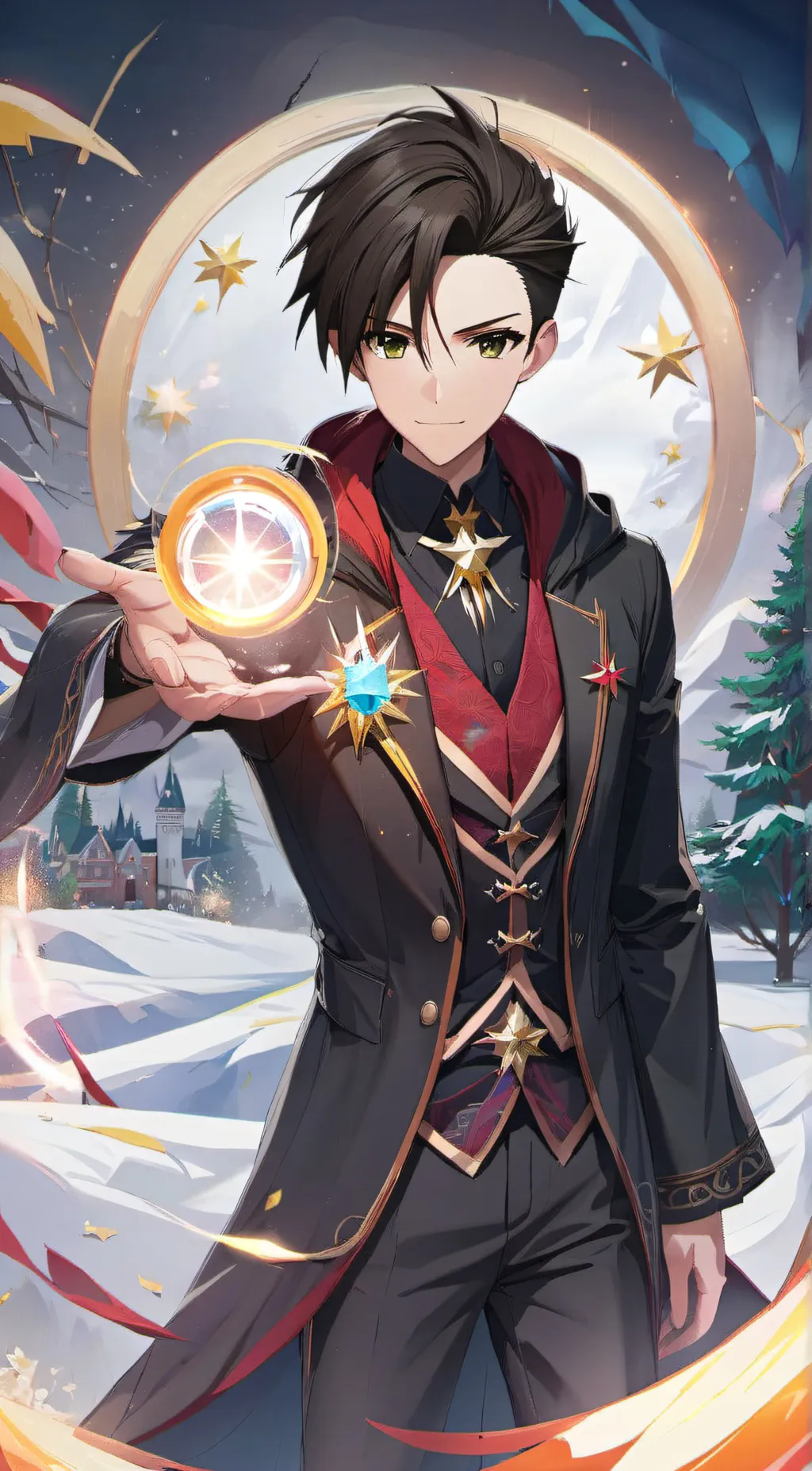 ai character: Colin Levine background