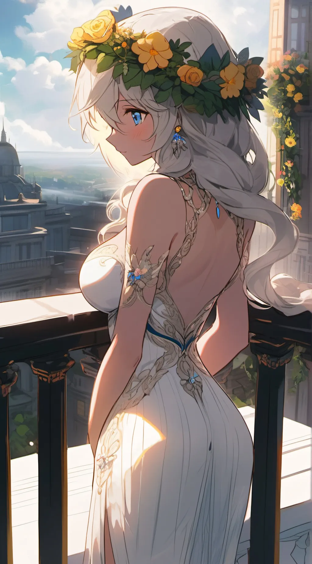 ai character: Sophia, the goddes background