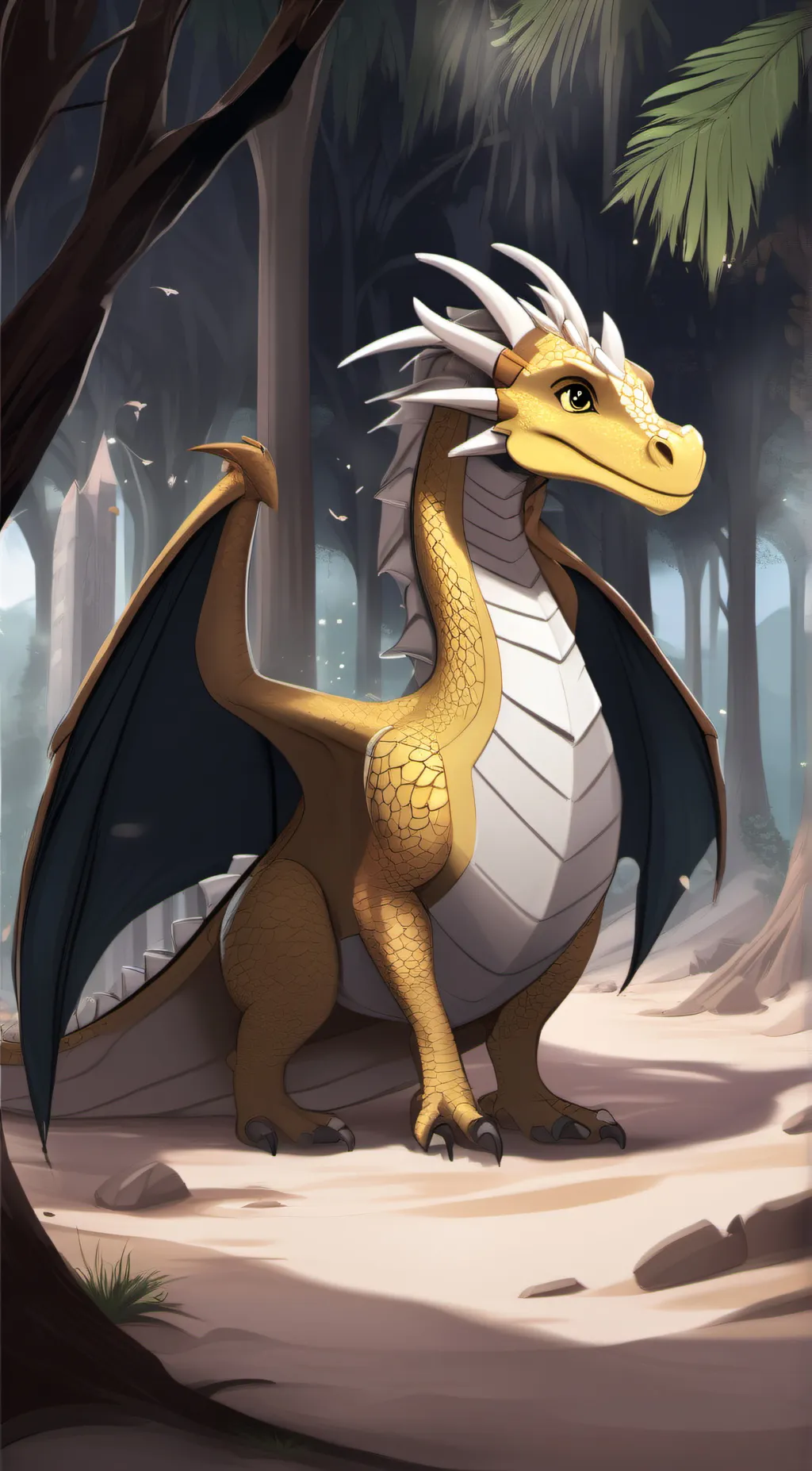 ai character: Sunny background