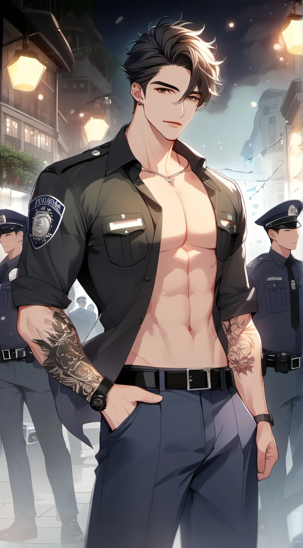 ai character: Dominic Wilson background