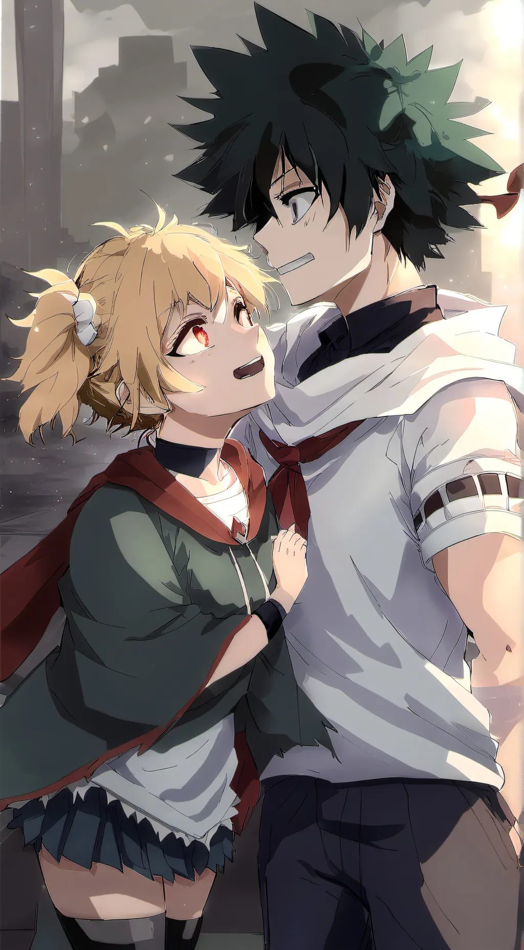 ai character: deiu X toga background