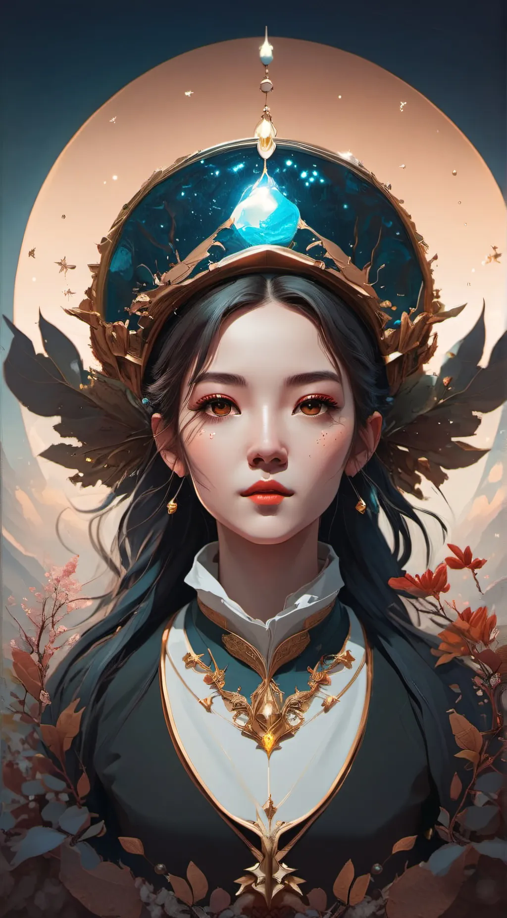 ai character: Caine  background