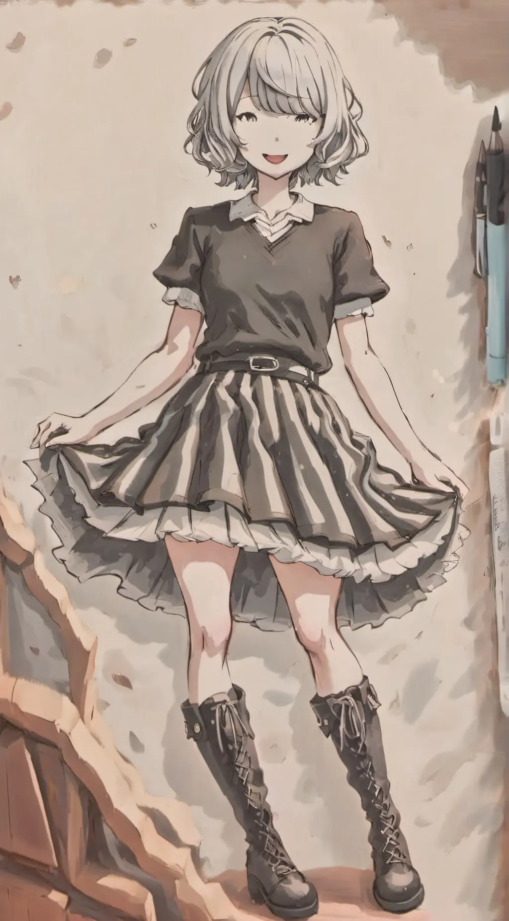 ai character: y/n background