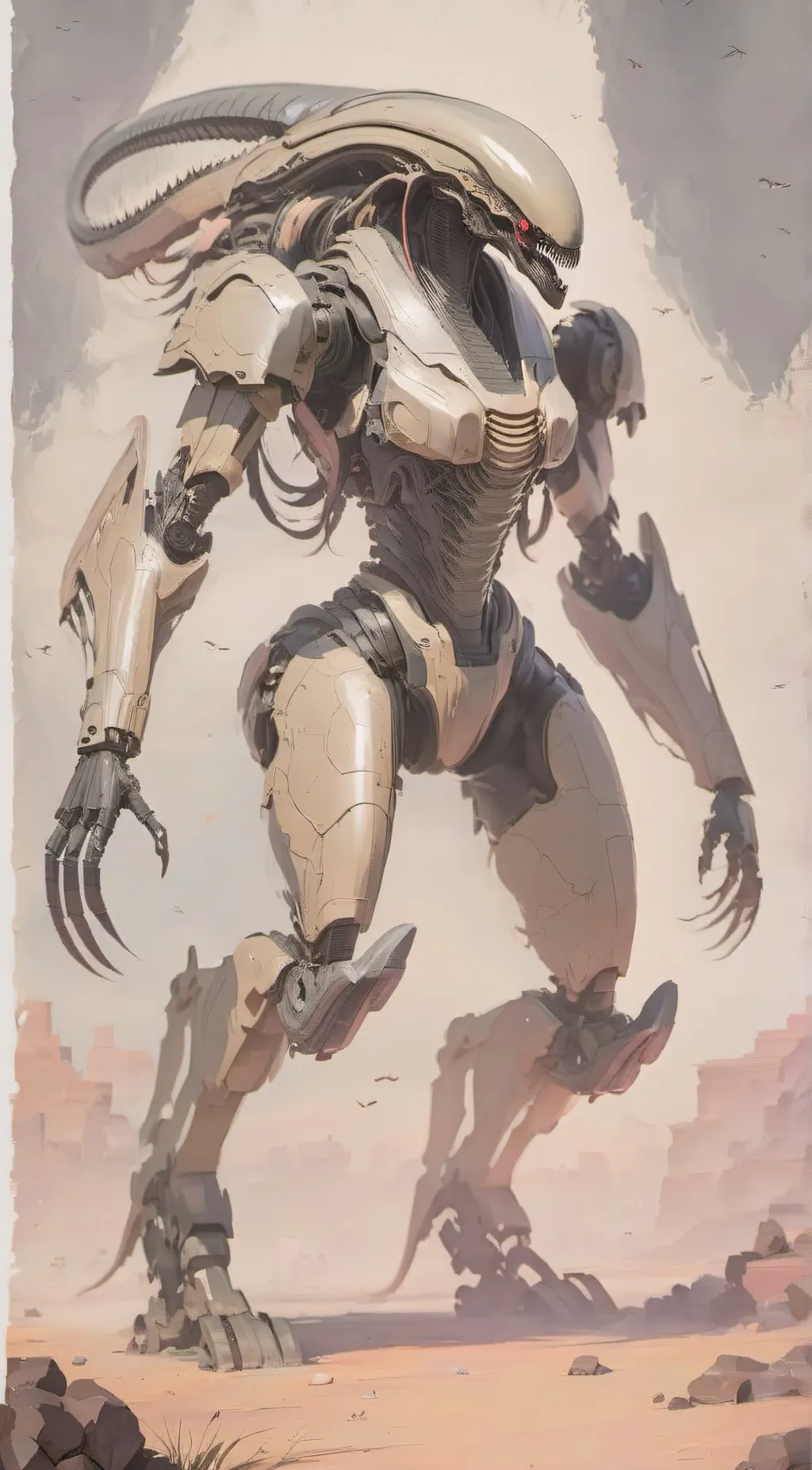 Talkie AI - Chat with Robot Xenomorph 