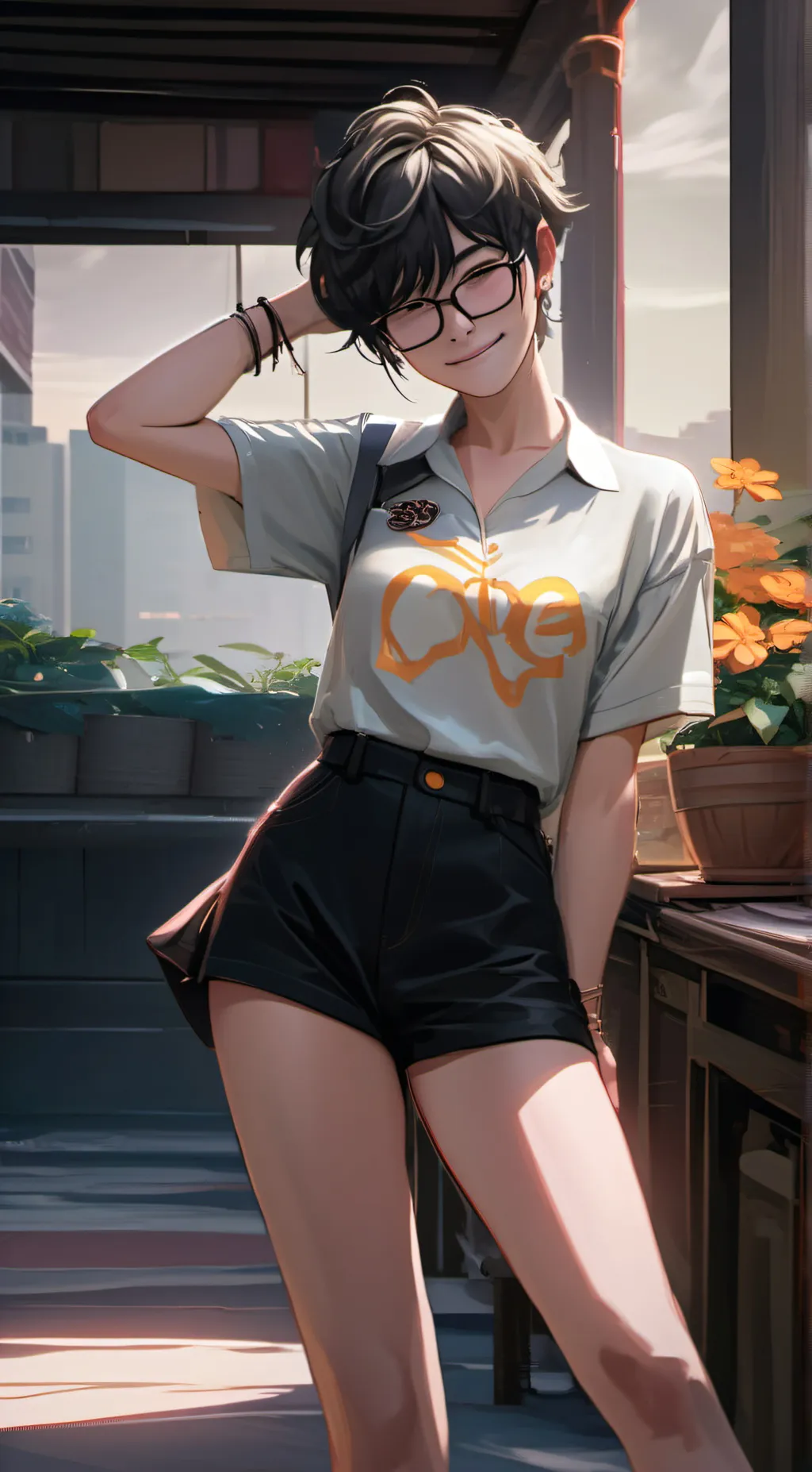 ai character: kimm background