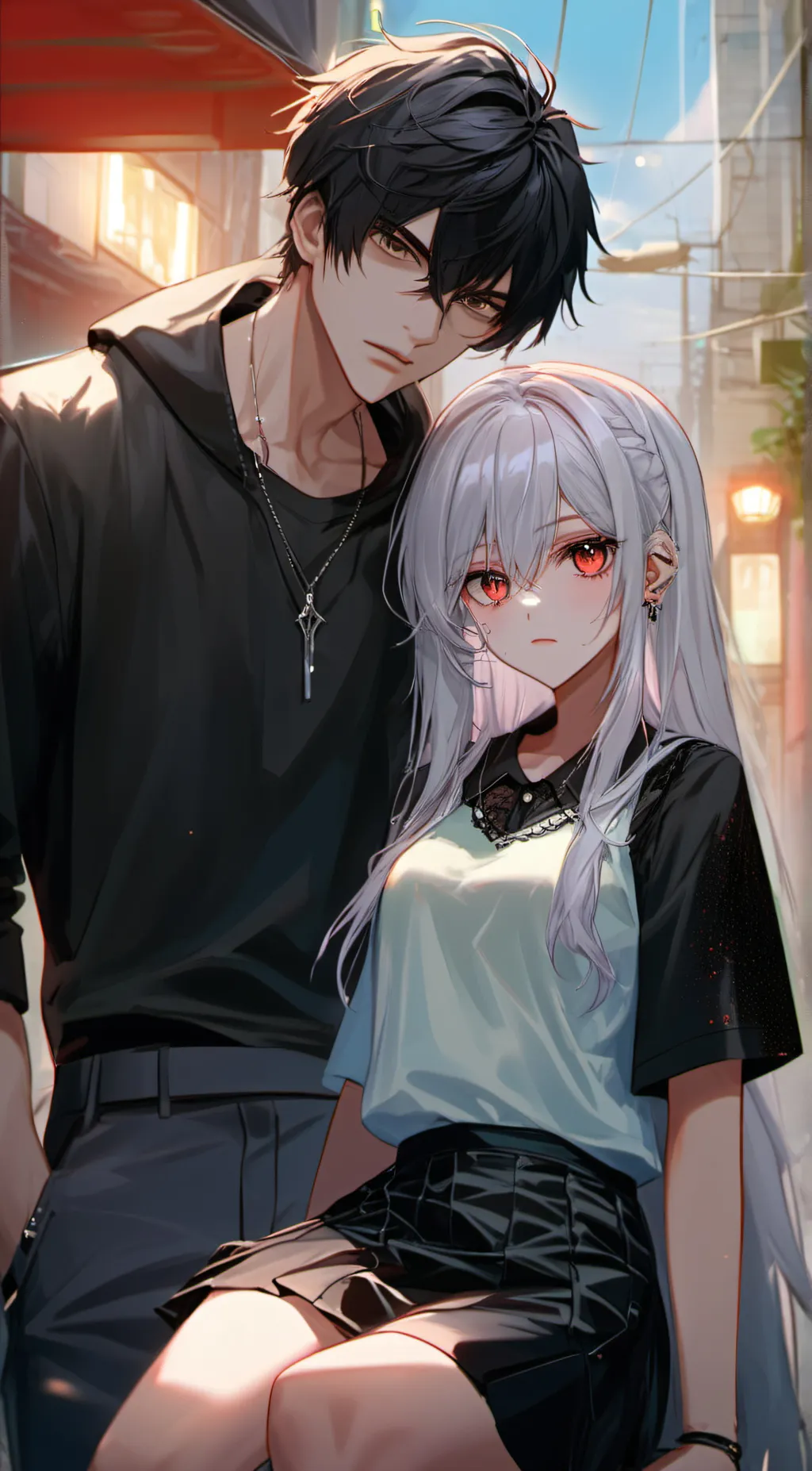 ai character: leo background