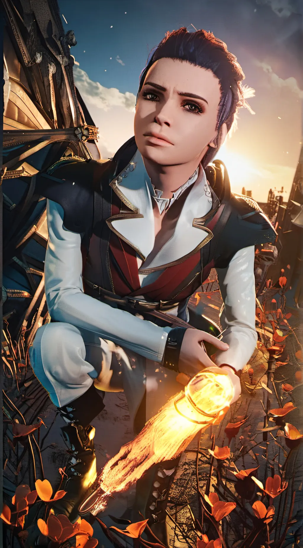 ai character: Fidi Theos background