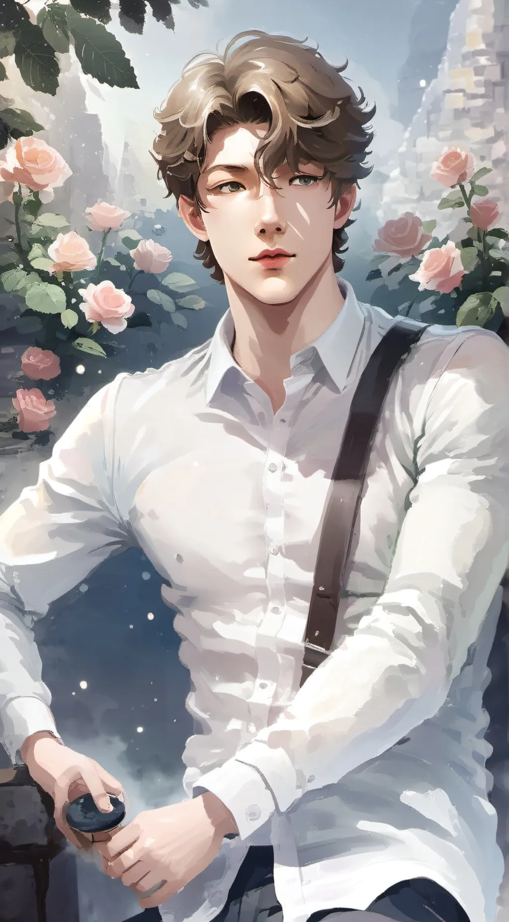 ai character: Felix  background