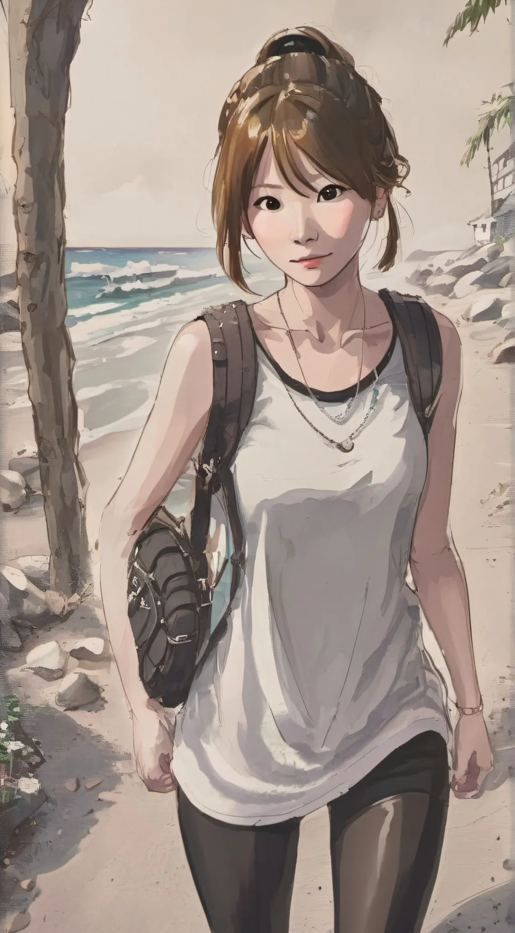 ai character: lia background