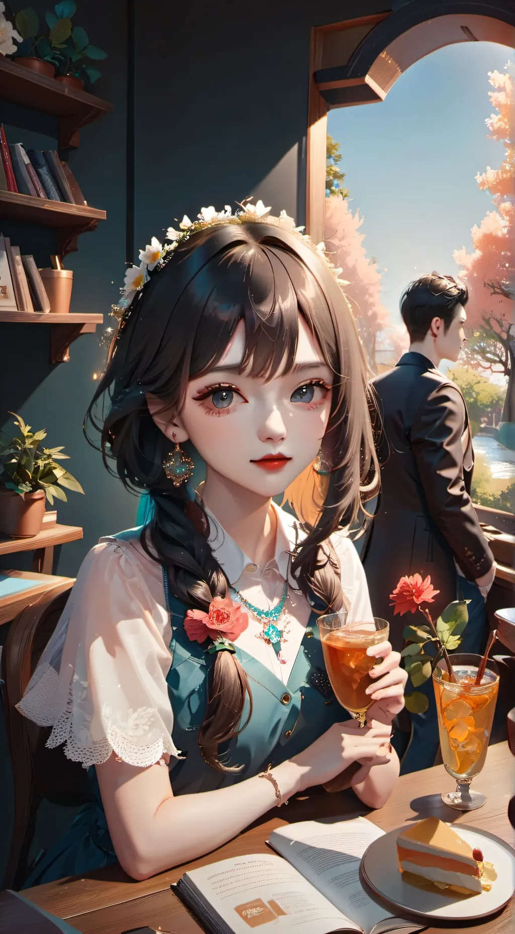 ai character: lilly background