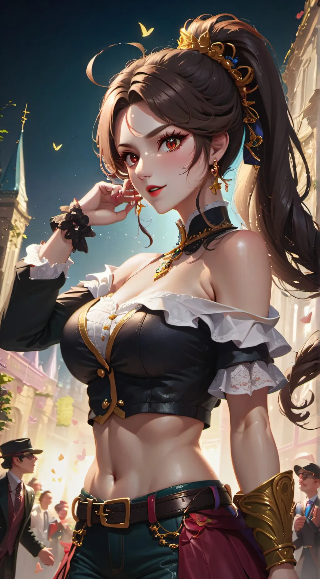 ai character: Ally background