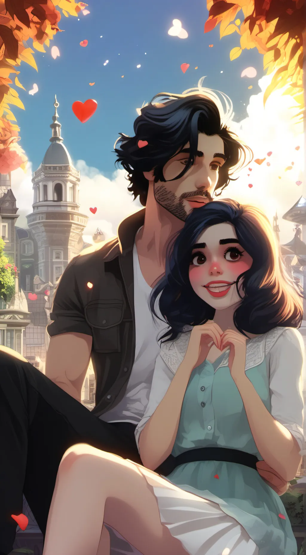 ai character: Abby background