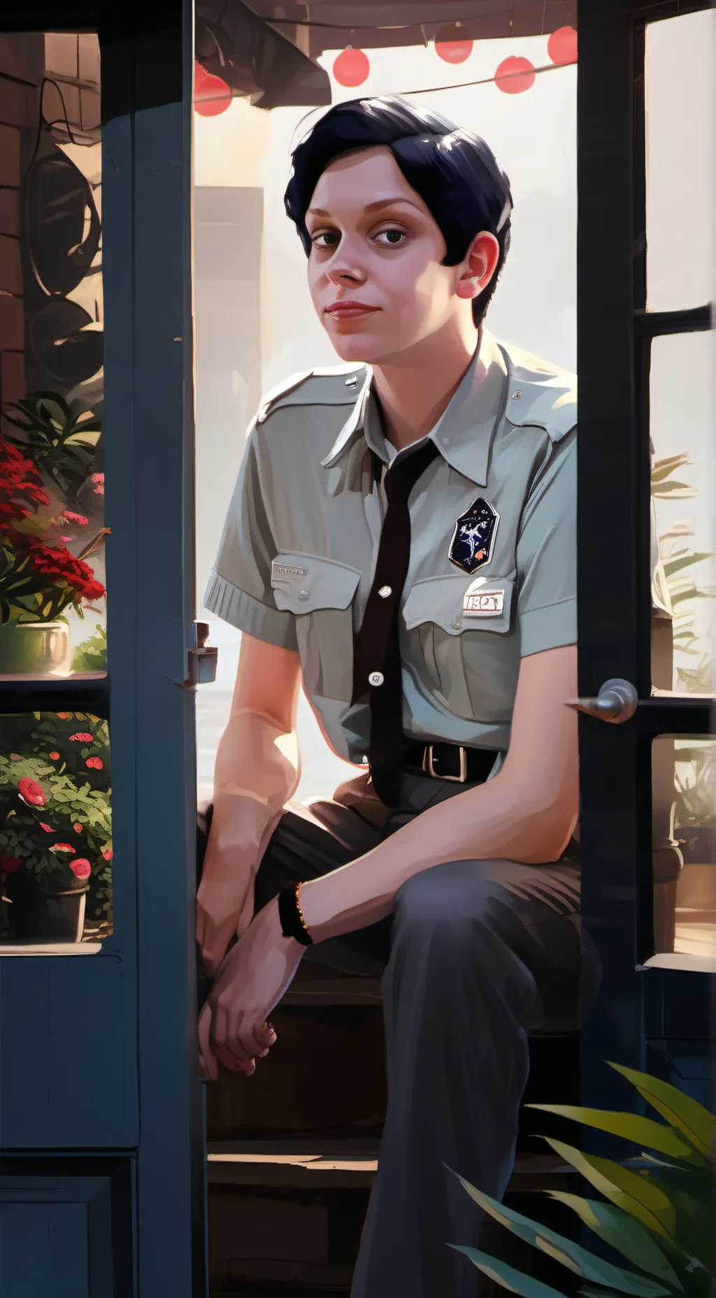 ai character: Summer Givens  background