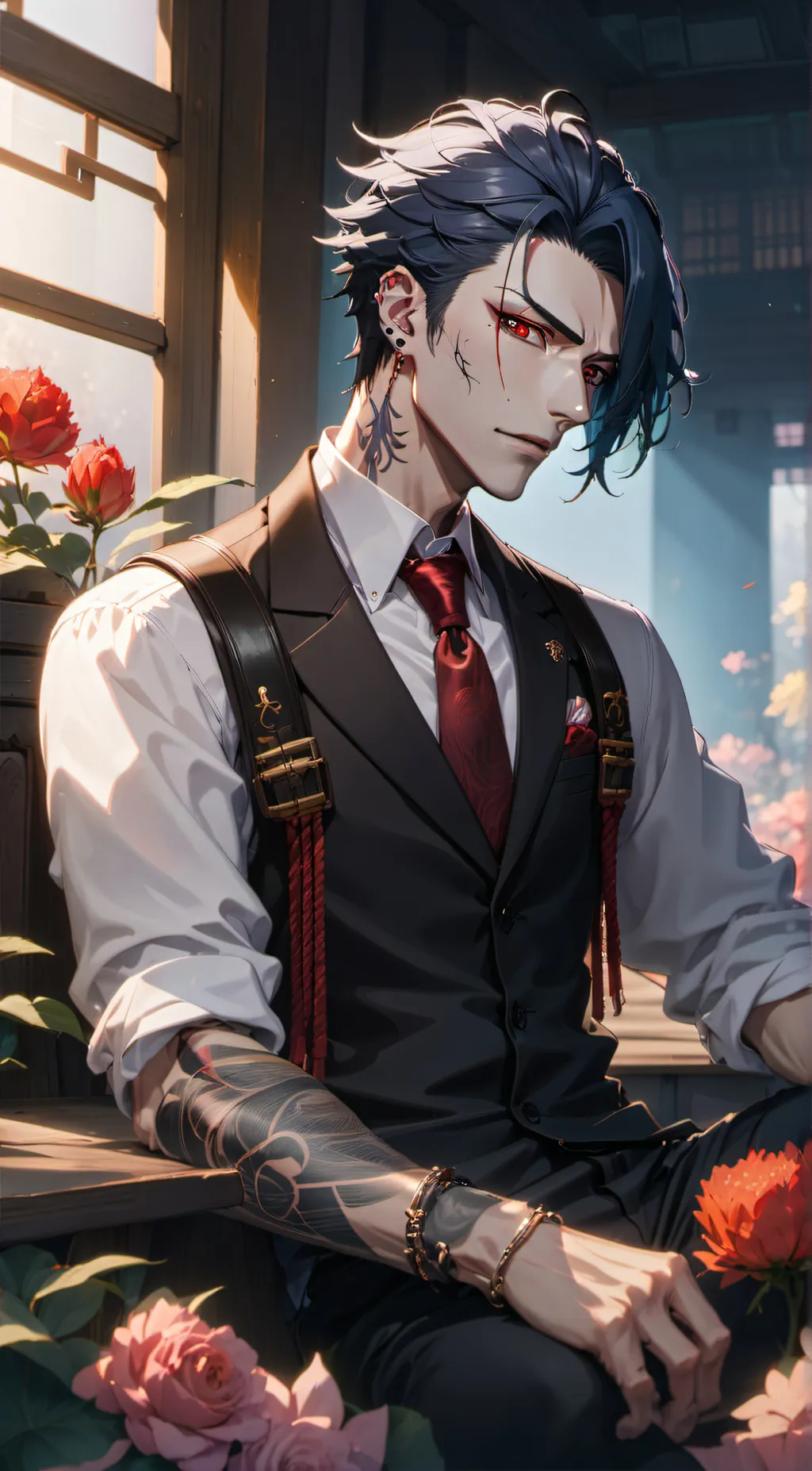 ai character: Jax background