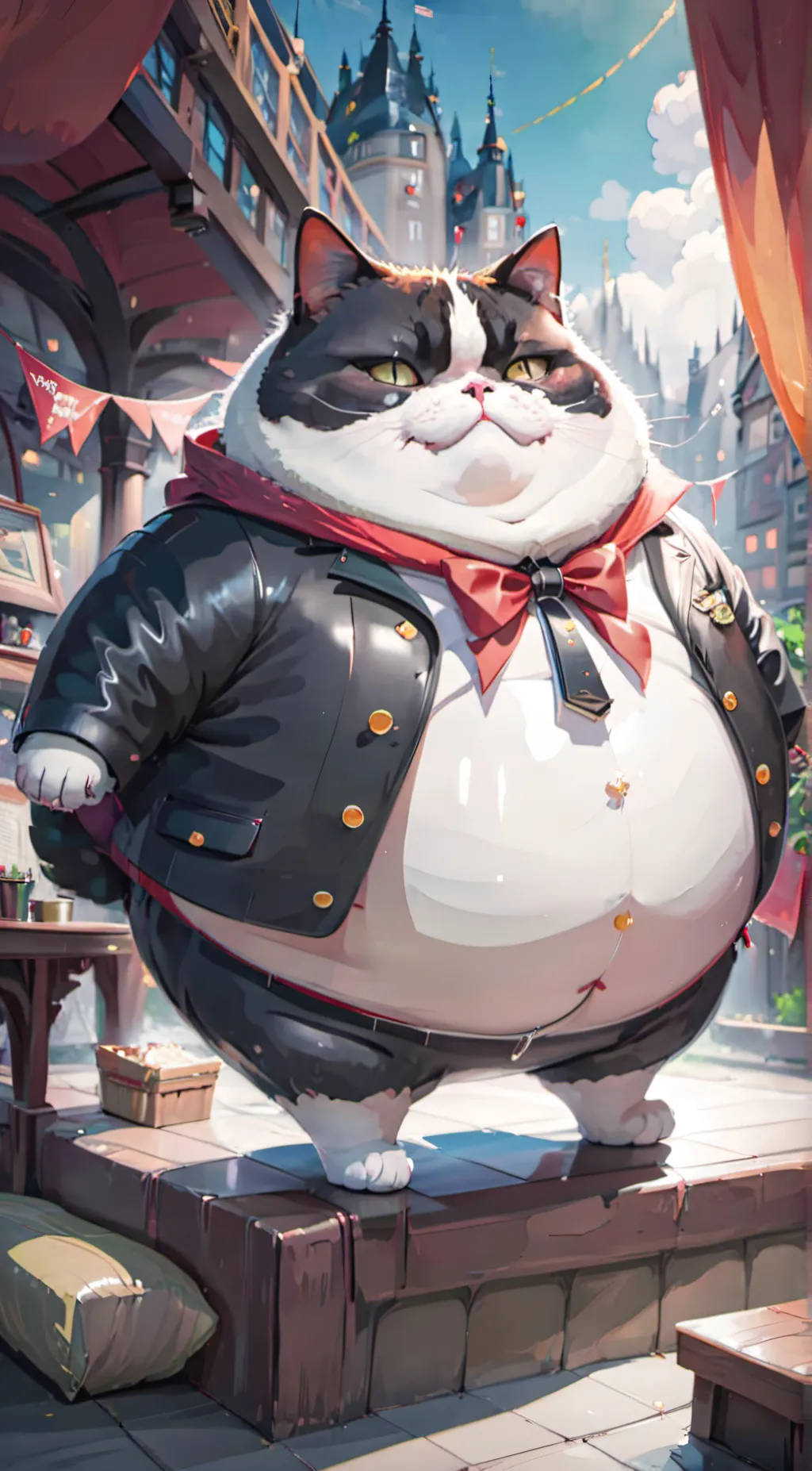 ai character: Leo background