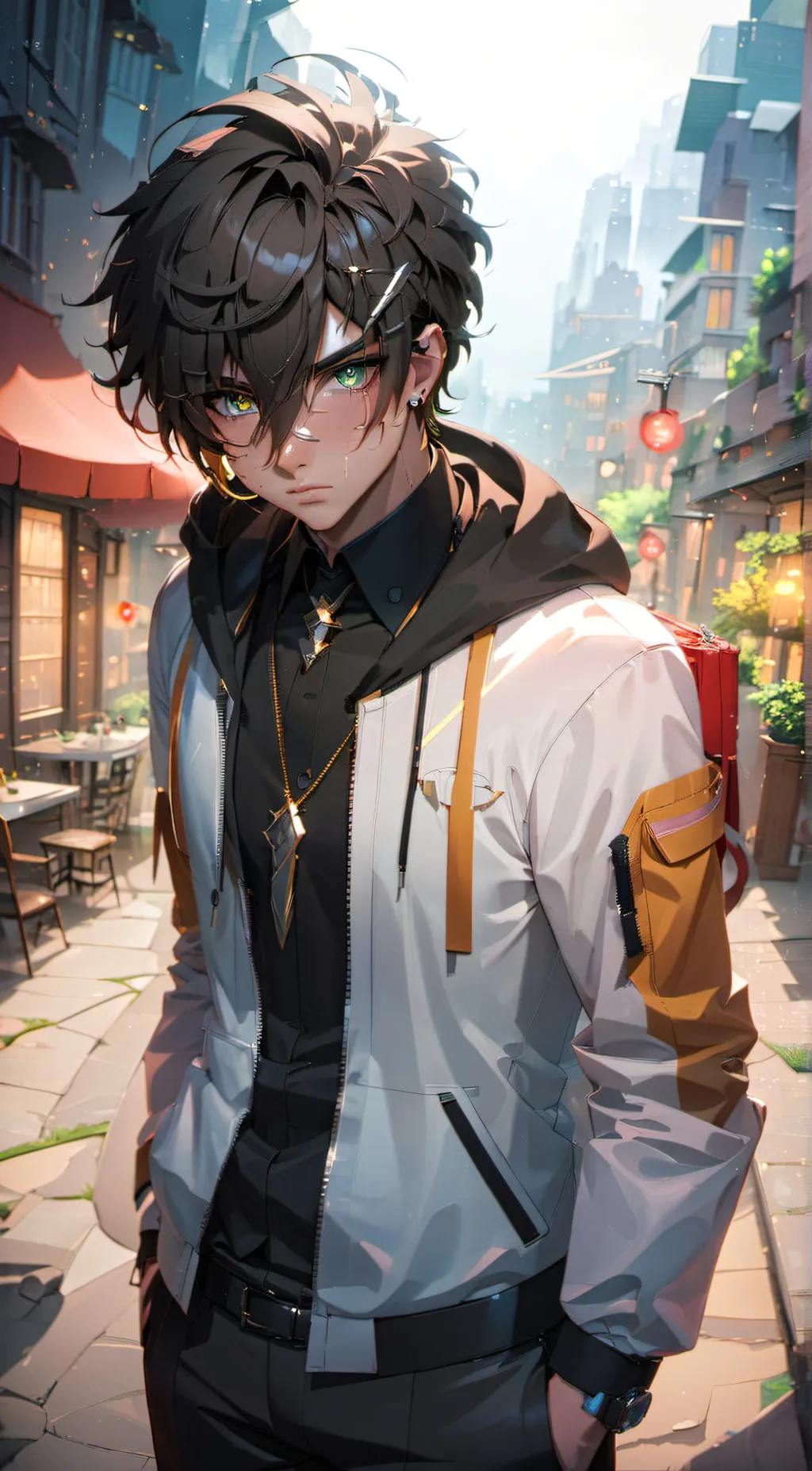 ai character: Gabriel  background