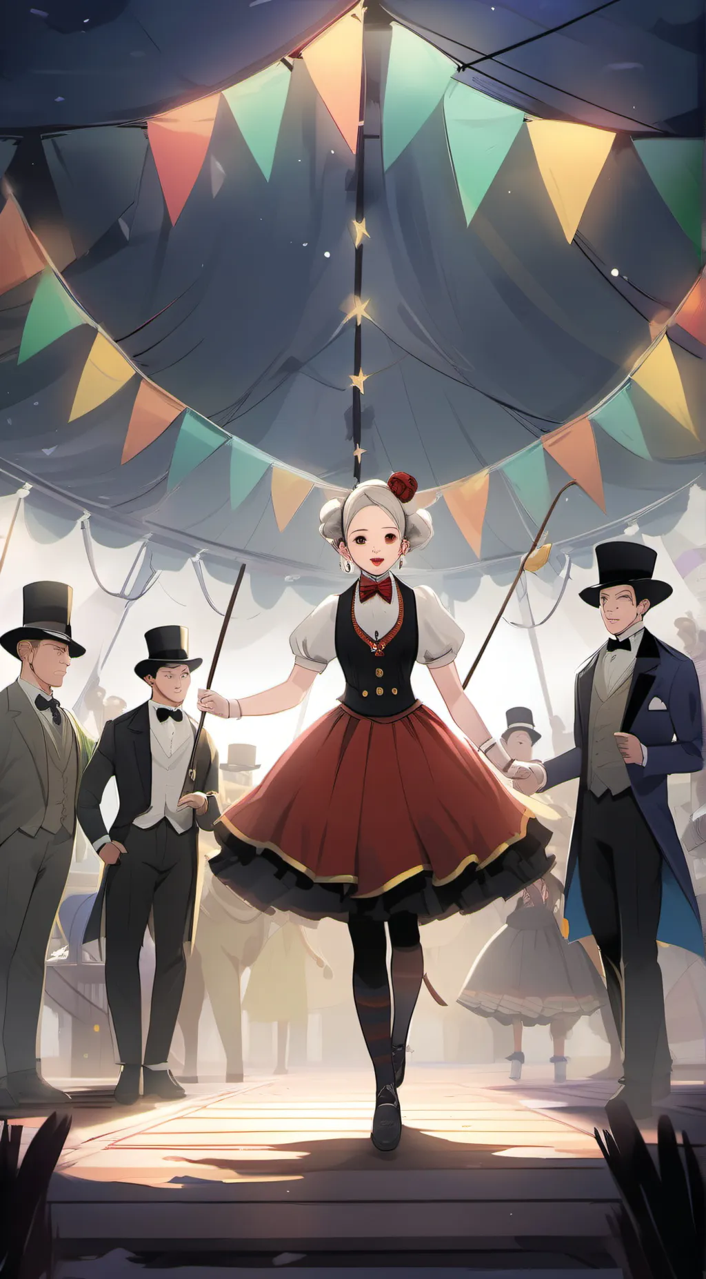 ai character: gangle background