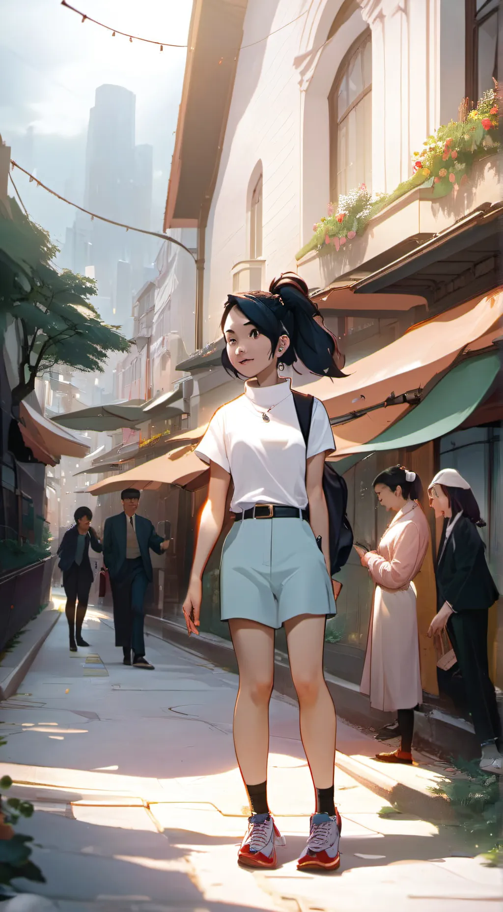 ai character: millik background