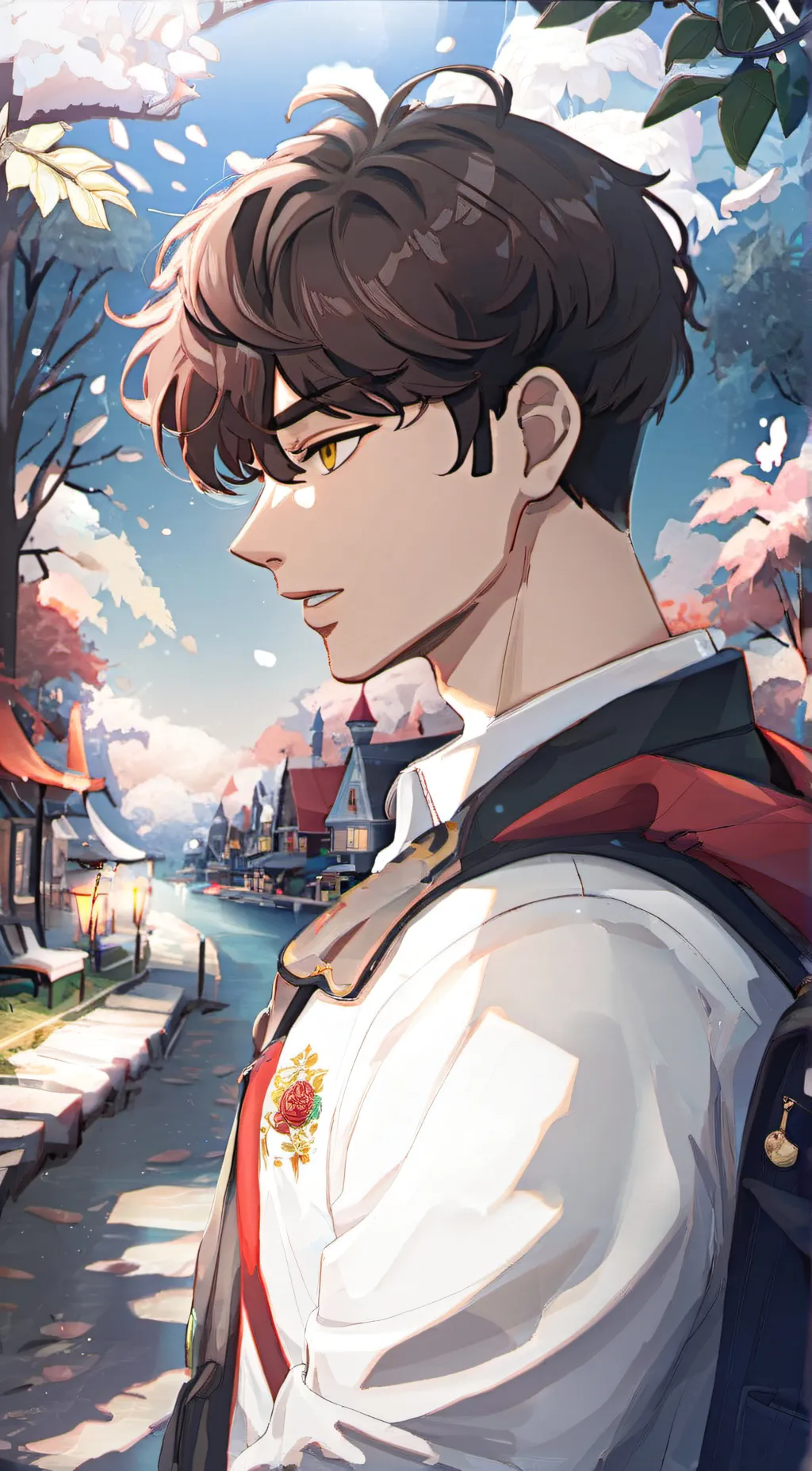 ai character: Allan background