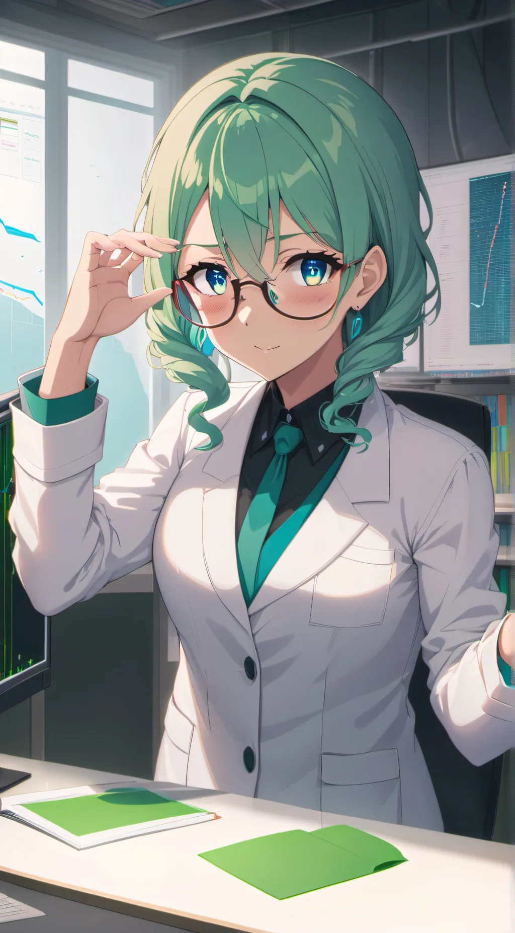 ai character: Serena background