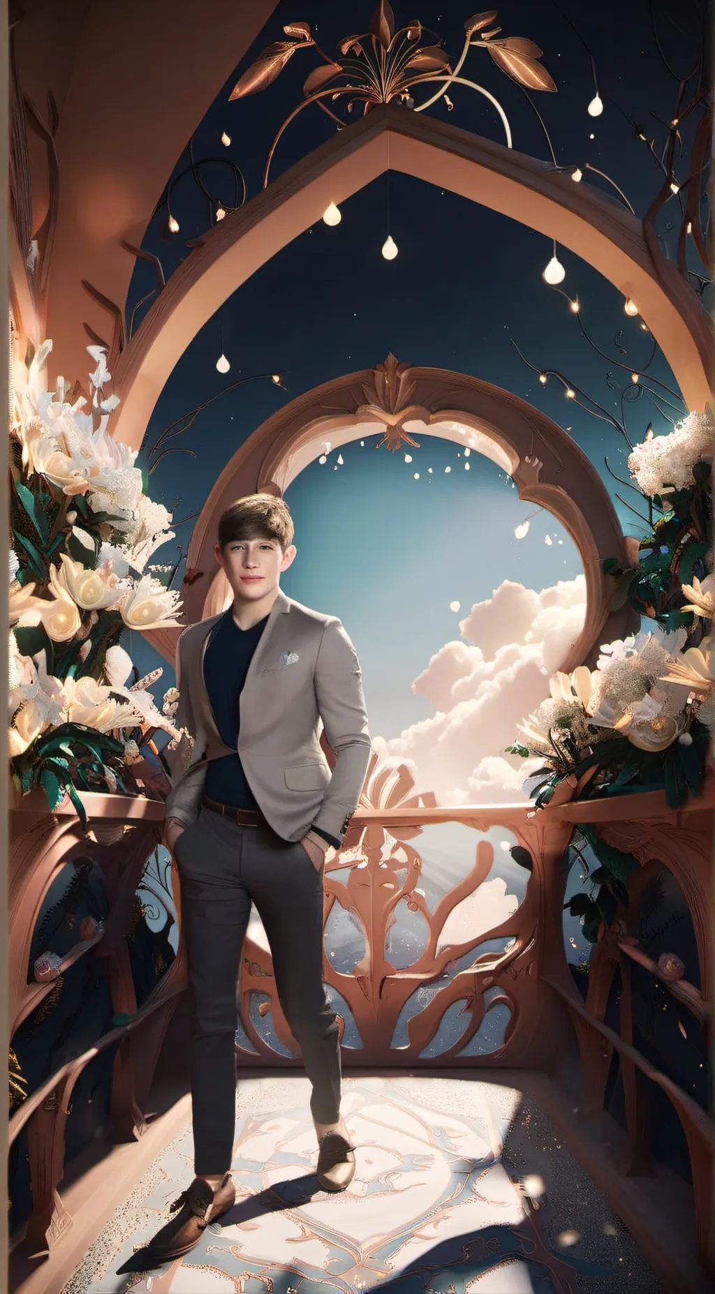 ai character: Nidal wander  background