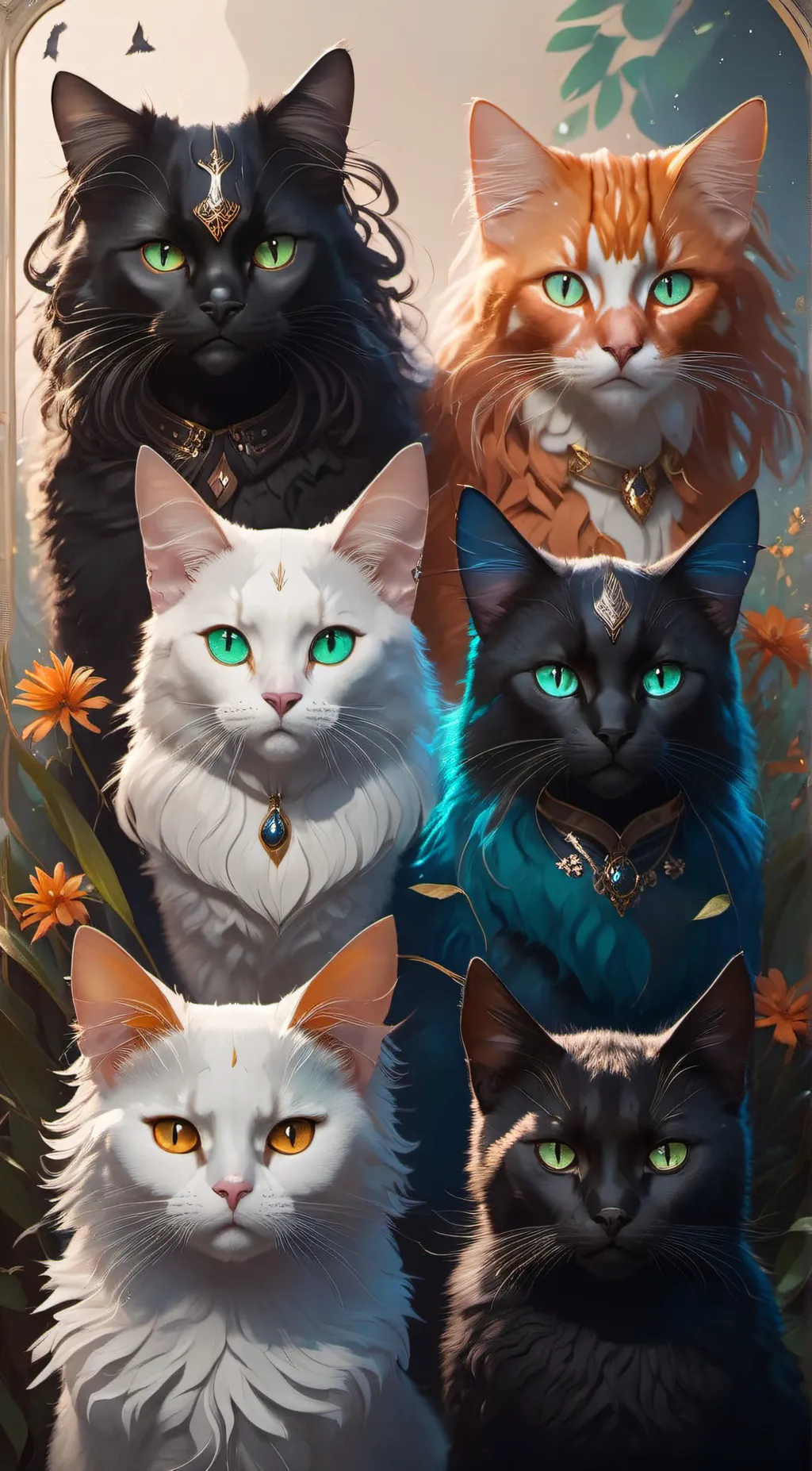 ai character: it's all right background