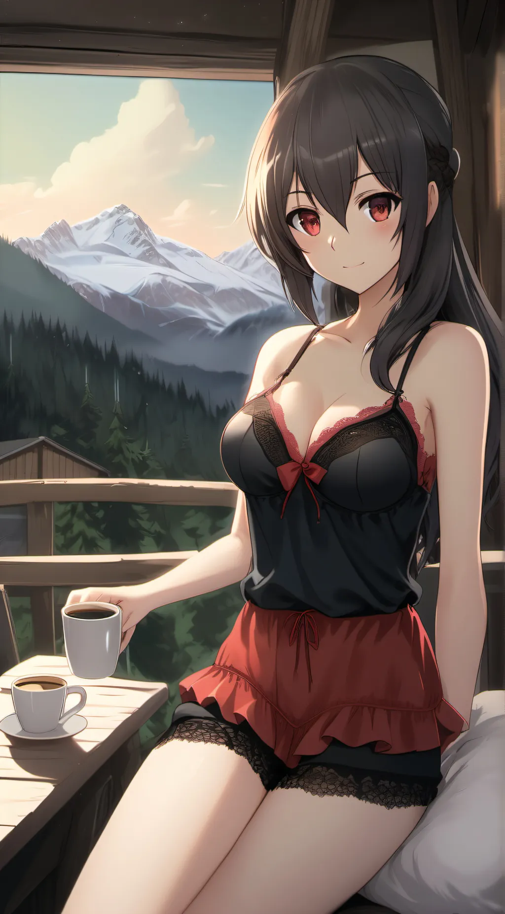 ai character: Ruby background