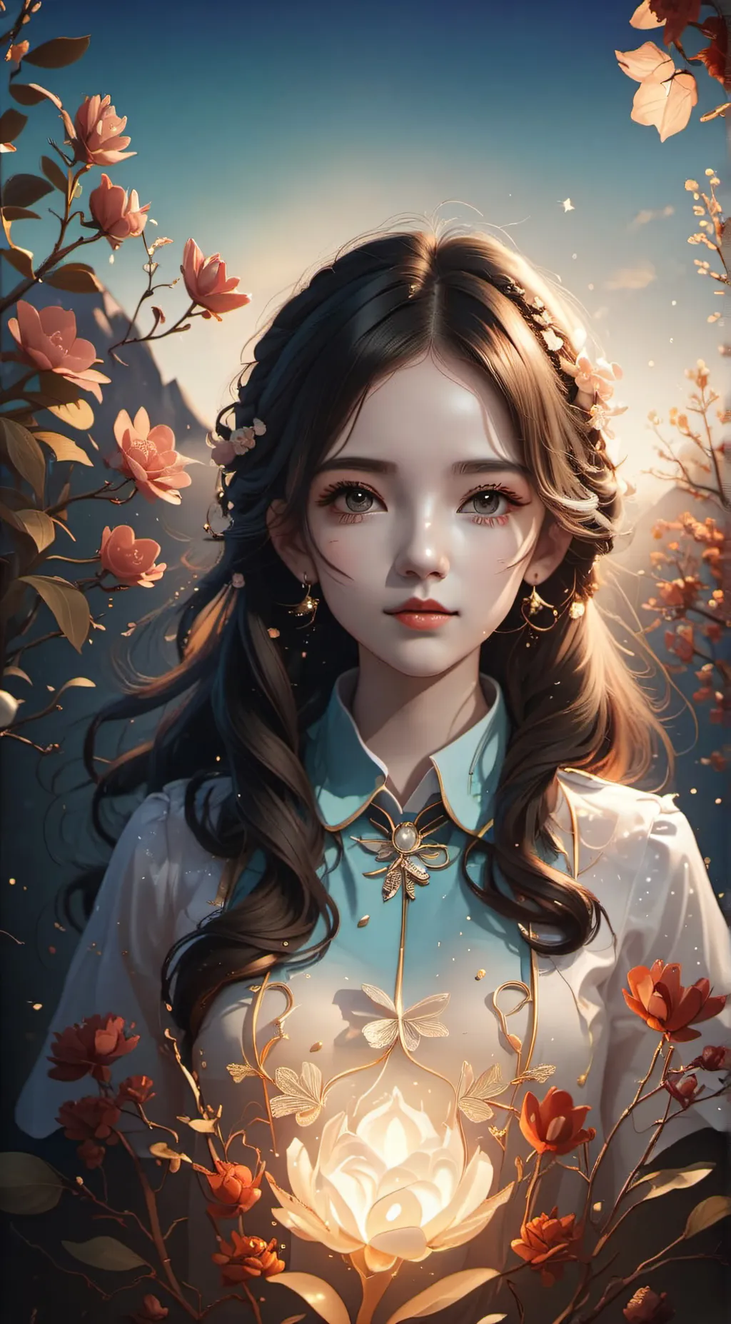 ai character: Mhia fae background