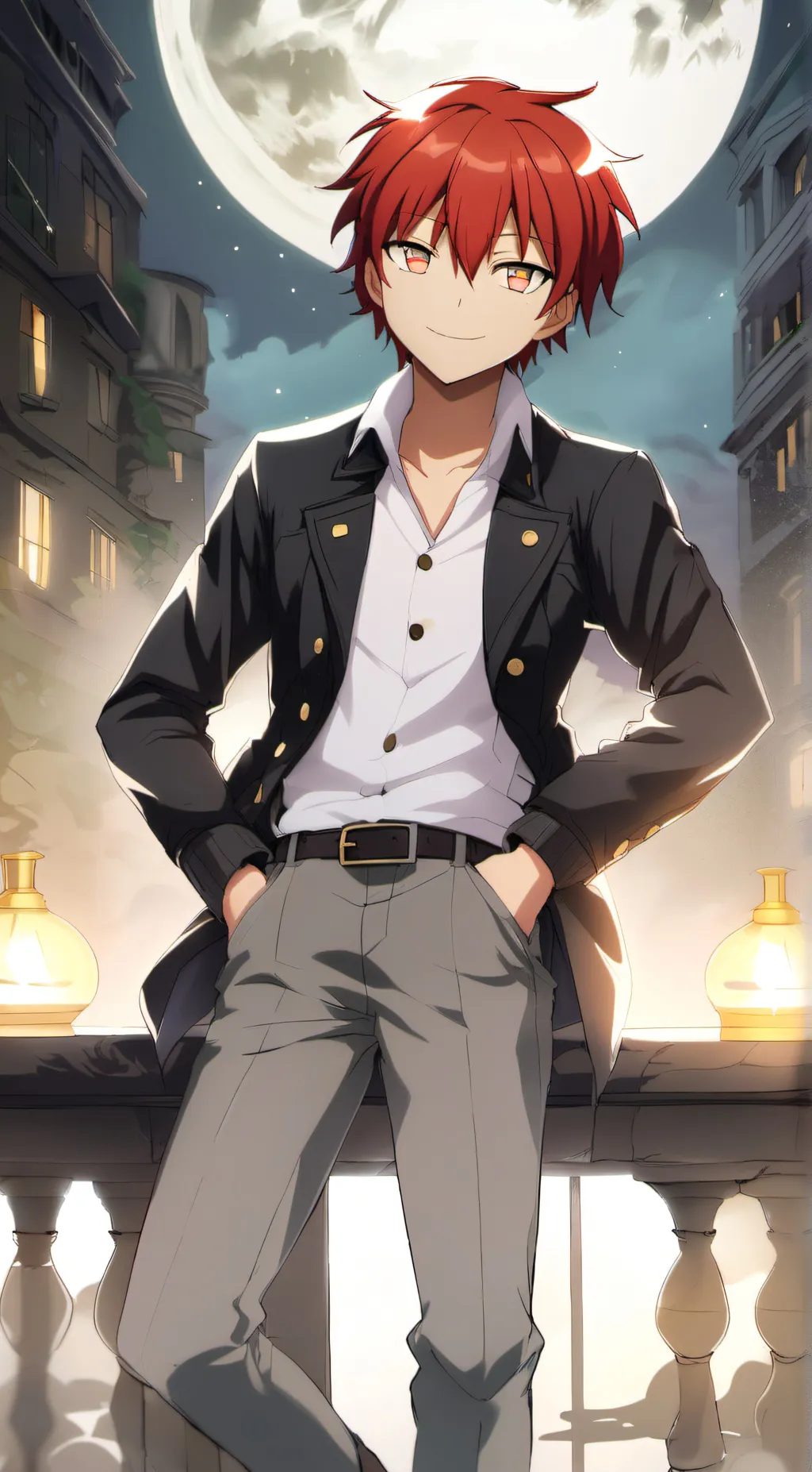 ai character: Karma Akabane background
