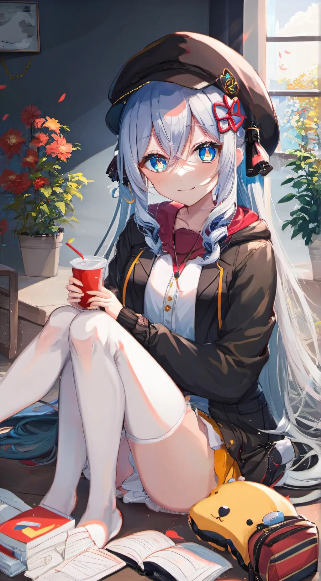 ai character: nee nee background