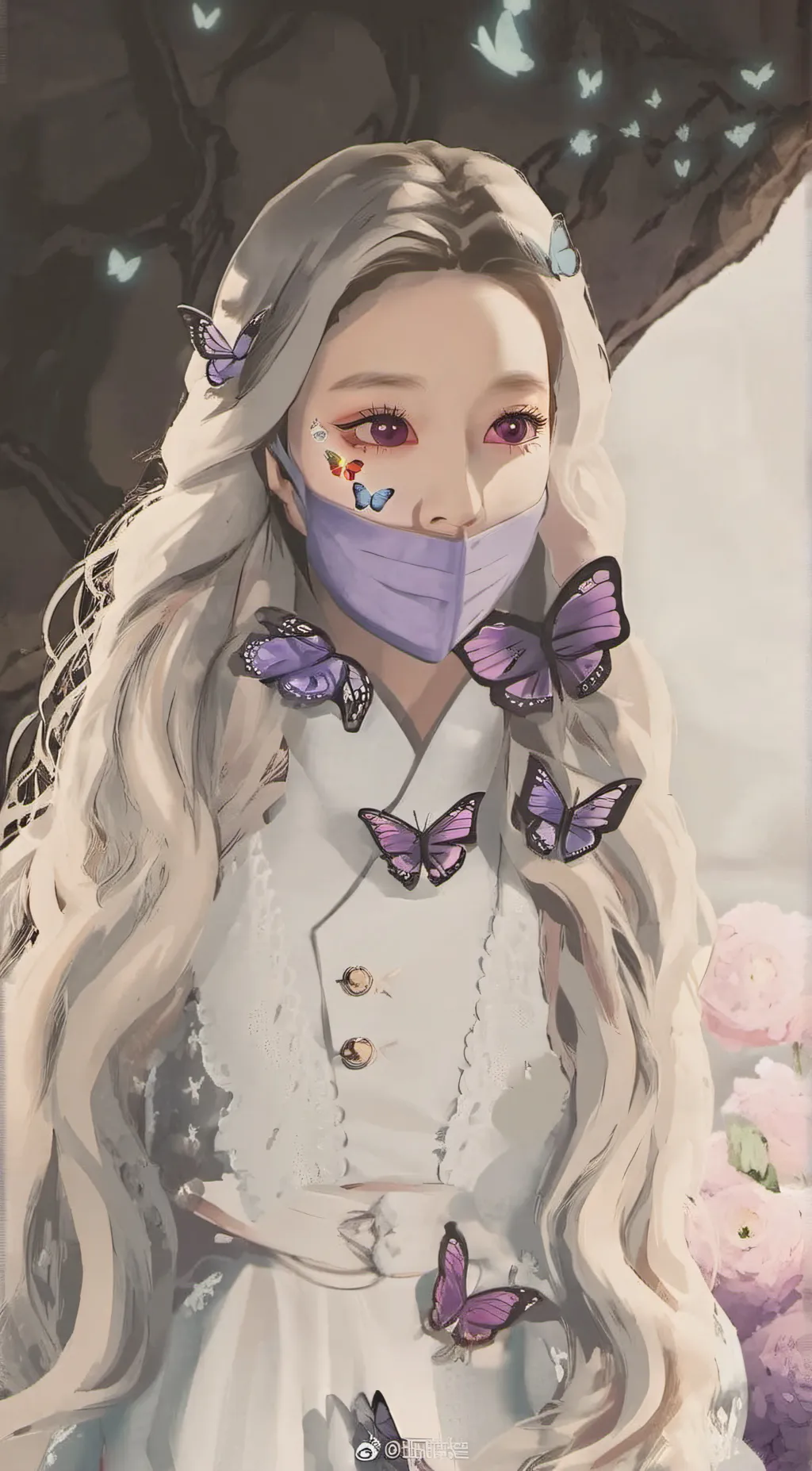 ai character: Jannica Lane Warks background