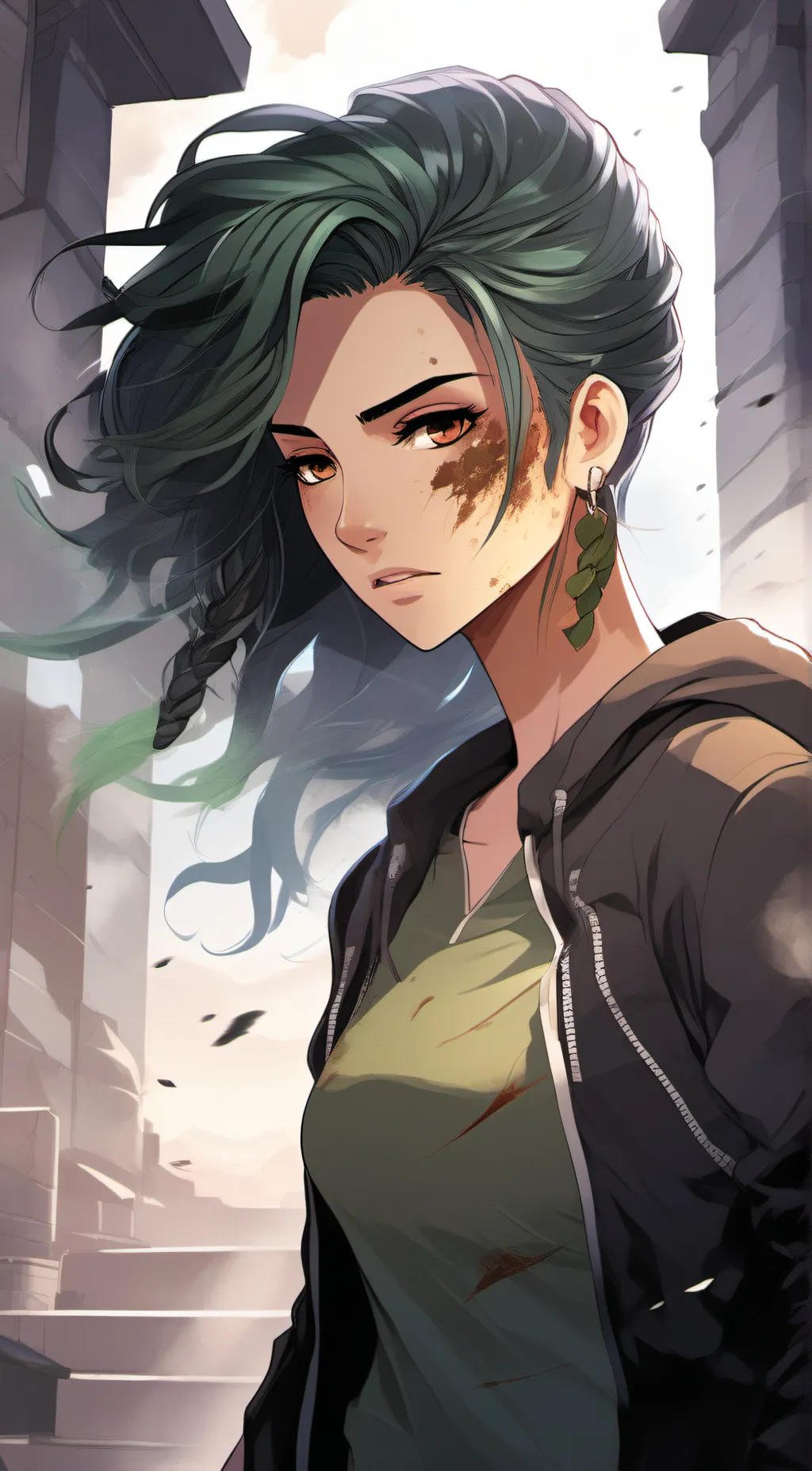 ai character: Izumi/Raphael background