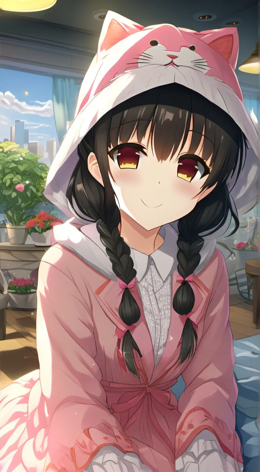 ai character: Katie background