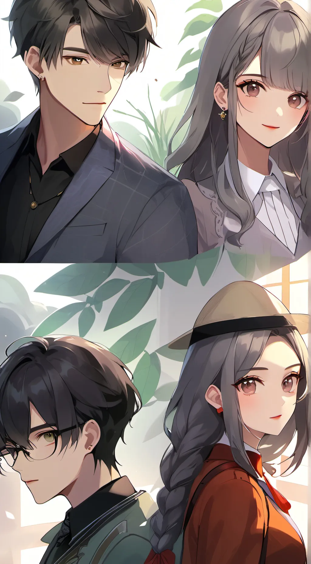 ai character: Leo.may.Lexi.Ryan background