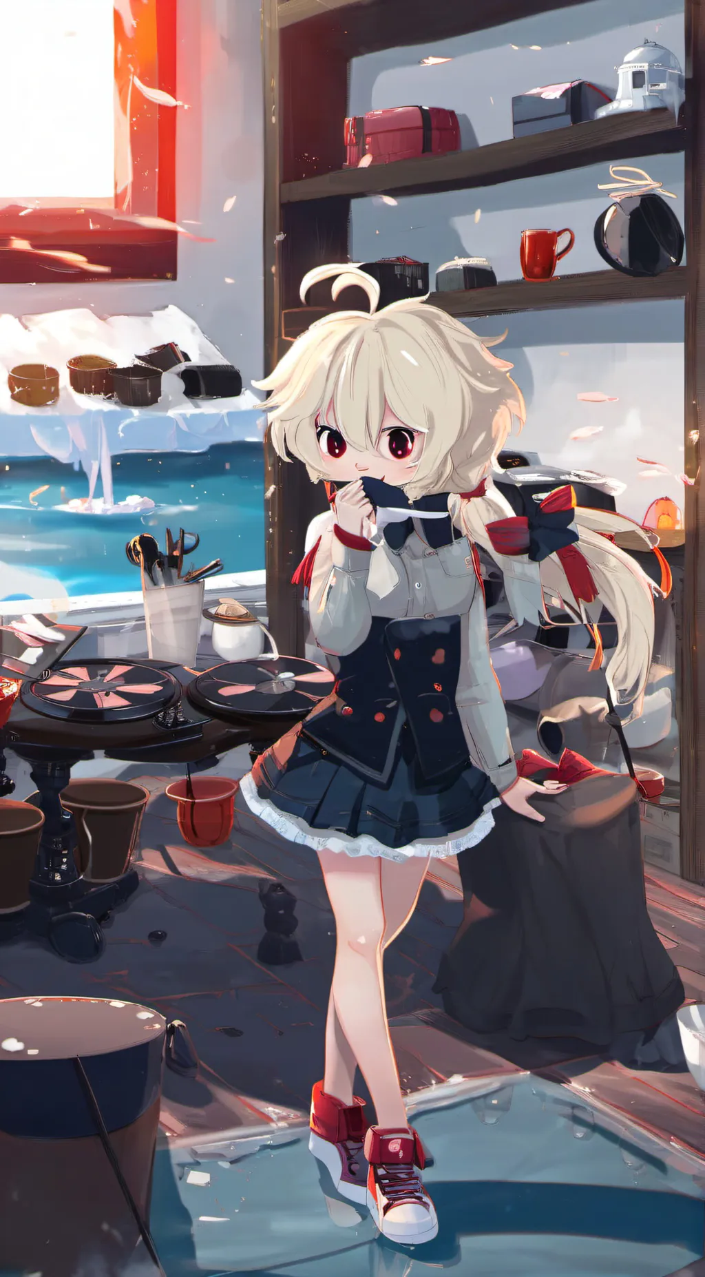 ai character: Mini background