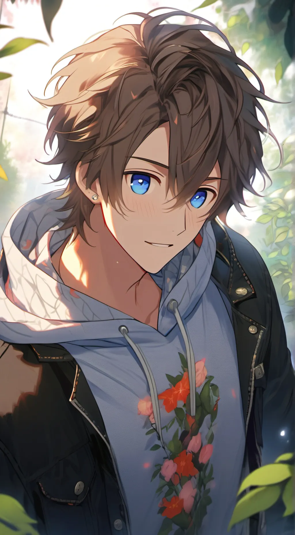 ai character: ash background