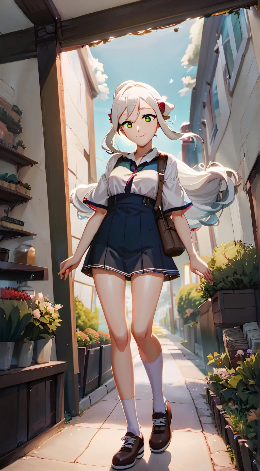 ai character: Lilly background