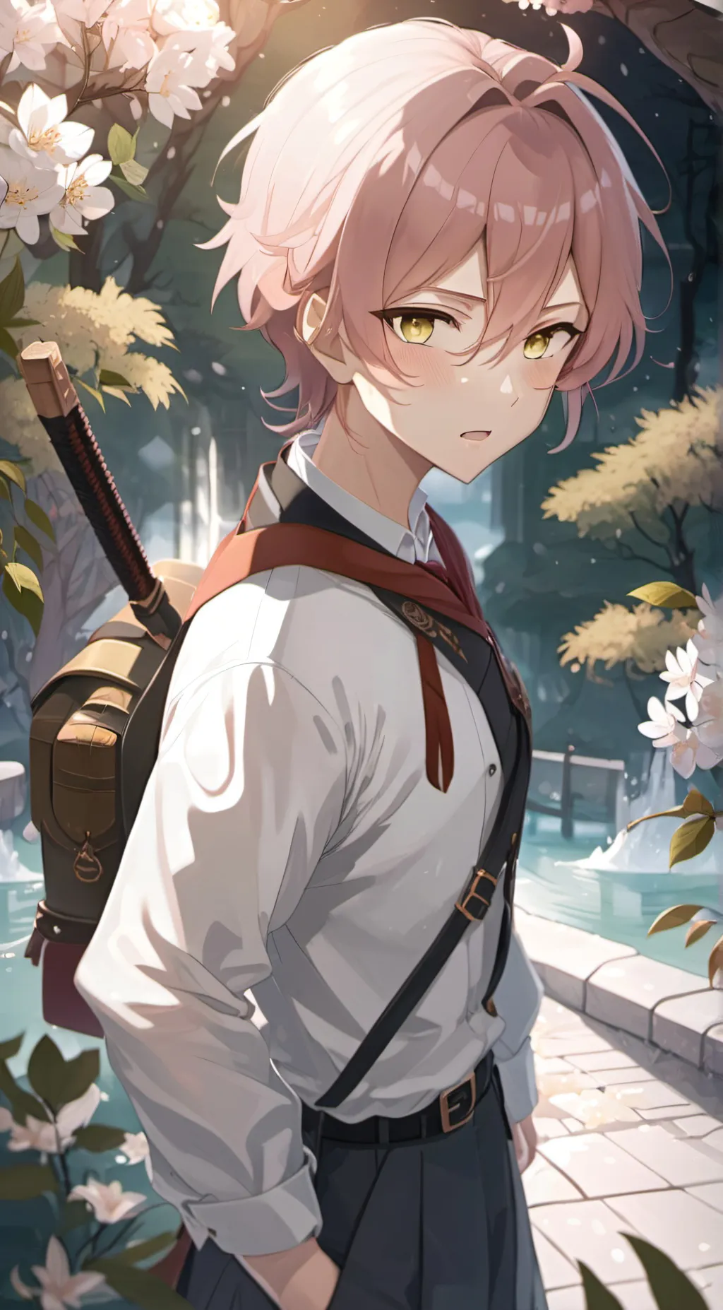 ai character: Luke background