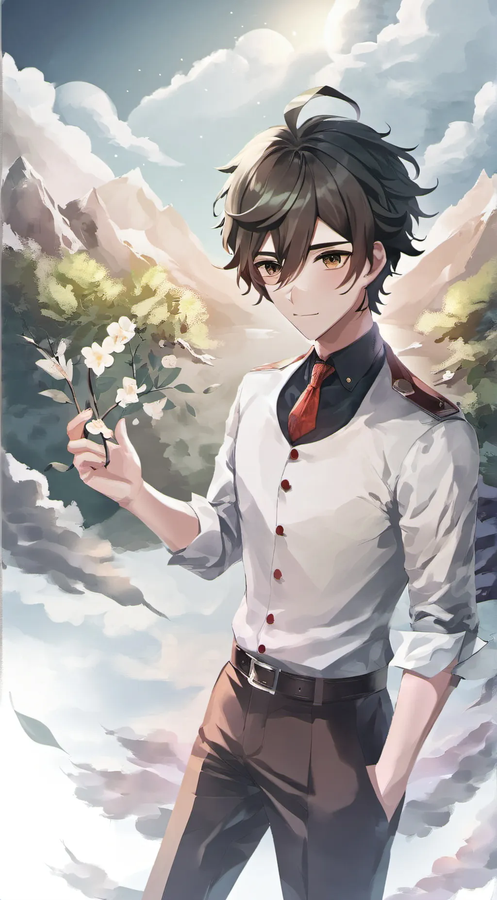 ai character: jheo background