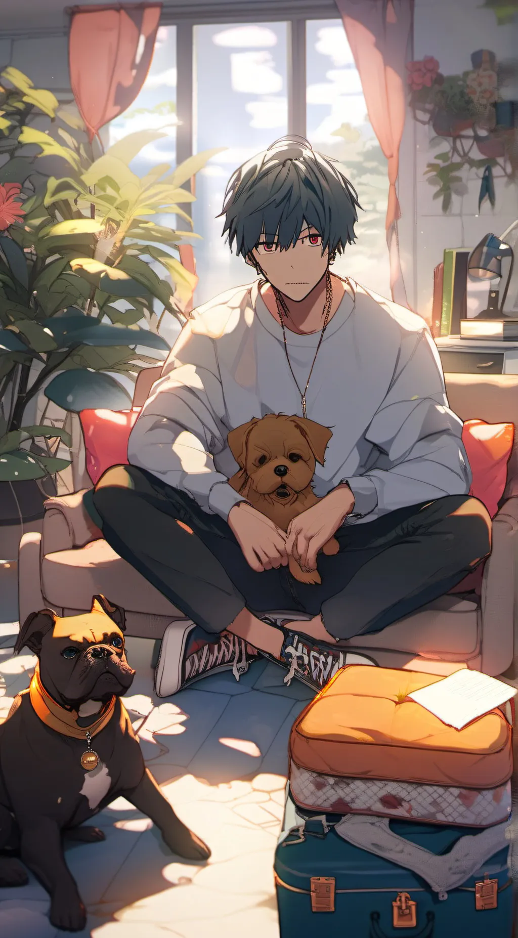 ai character: Andrew background