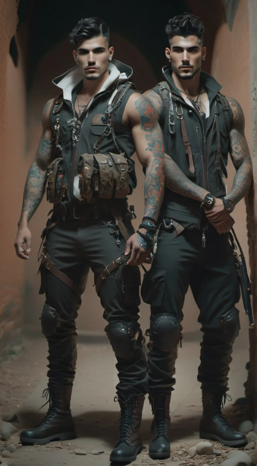 ai character: Hayden and Hunter background