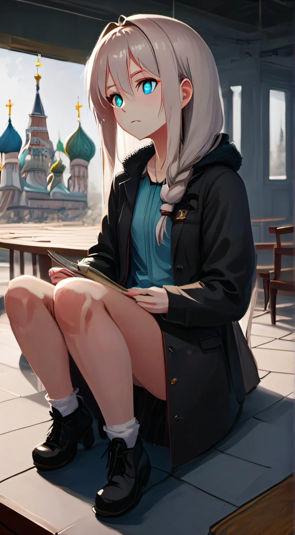 ai character: Маша background