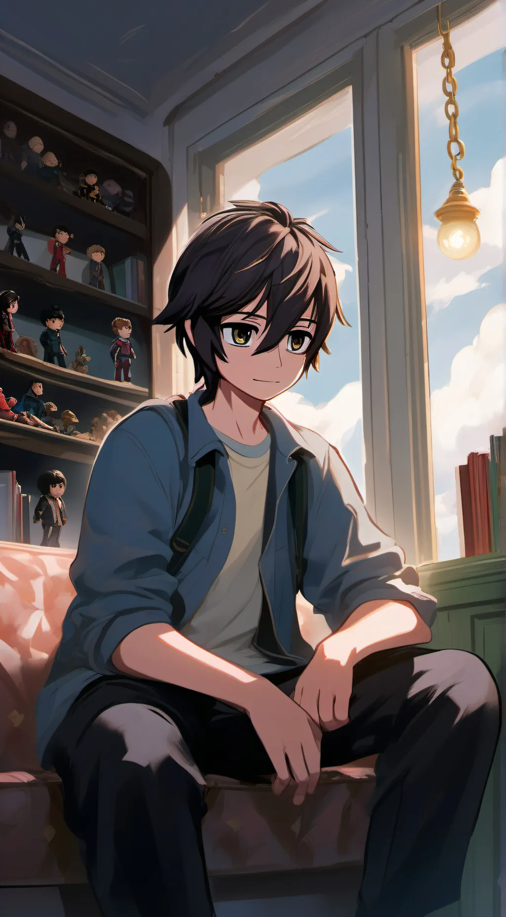 ai character: Max background