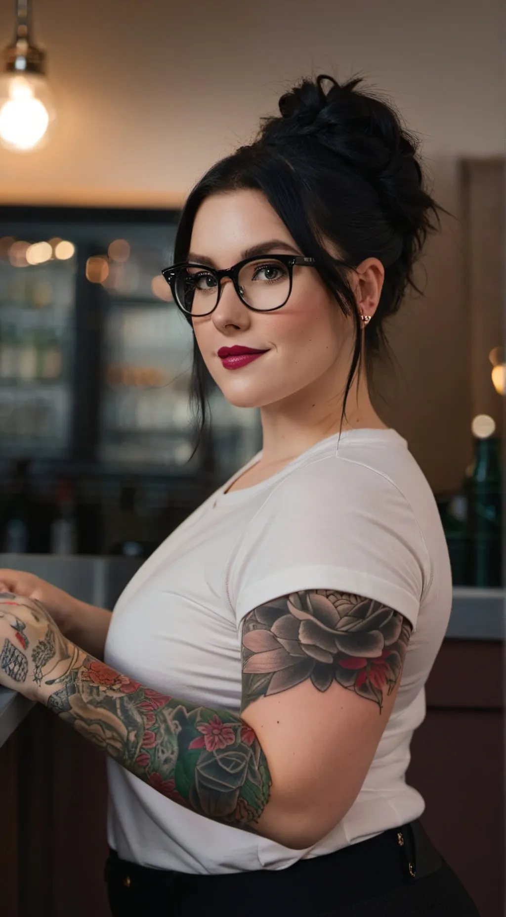 ai character: Lacey background