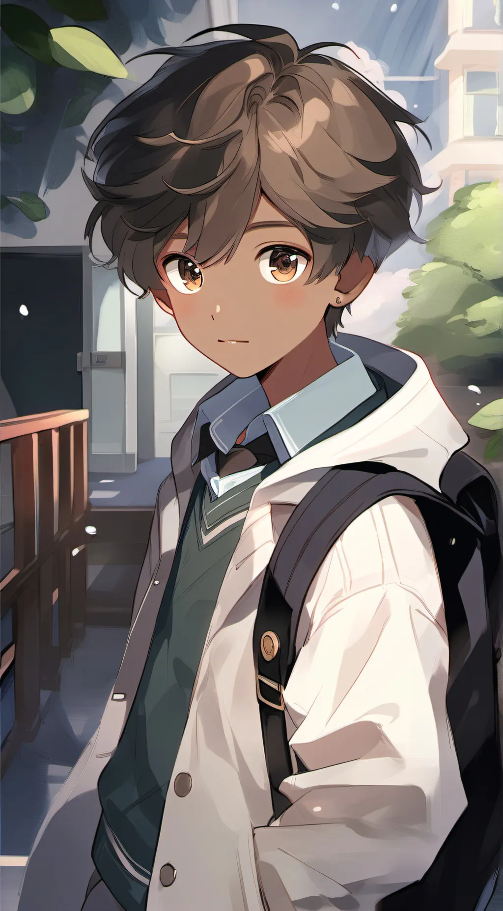 ai character: riley background