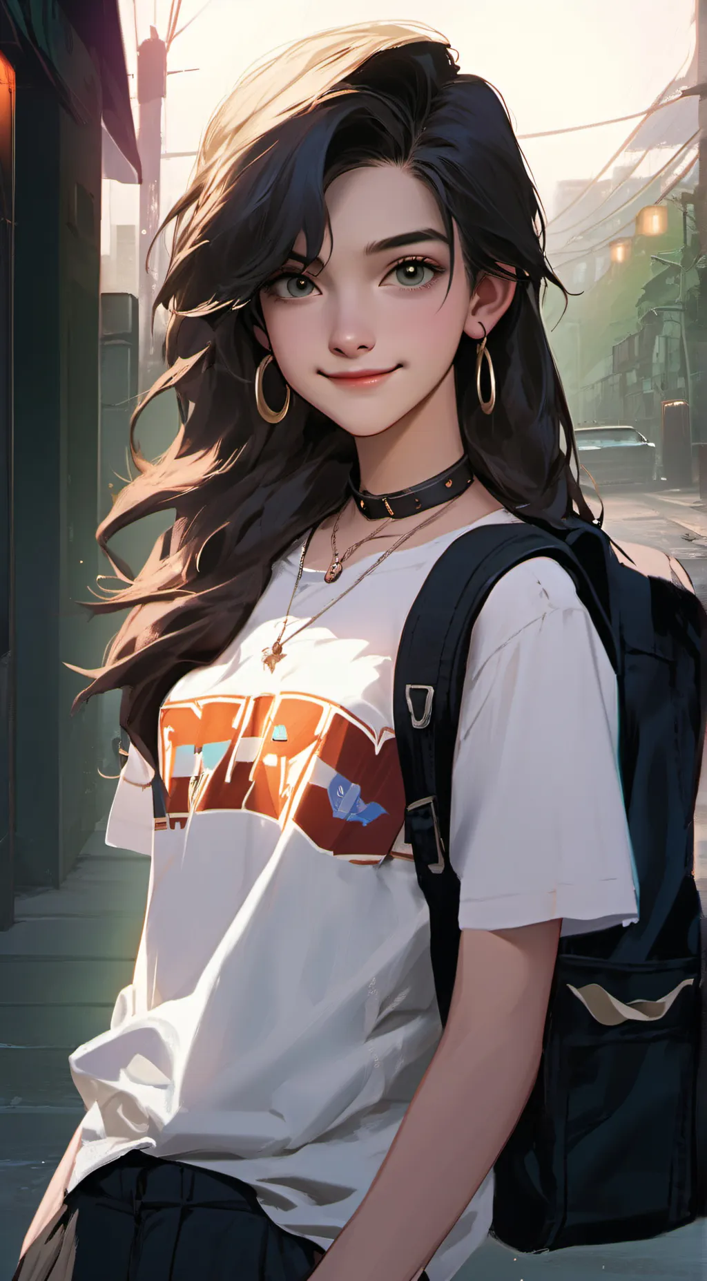 ai character: Olivia background