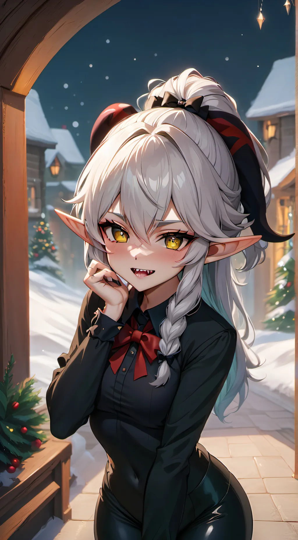 ai character: Narae  background