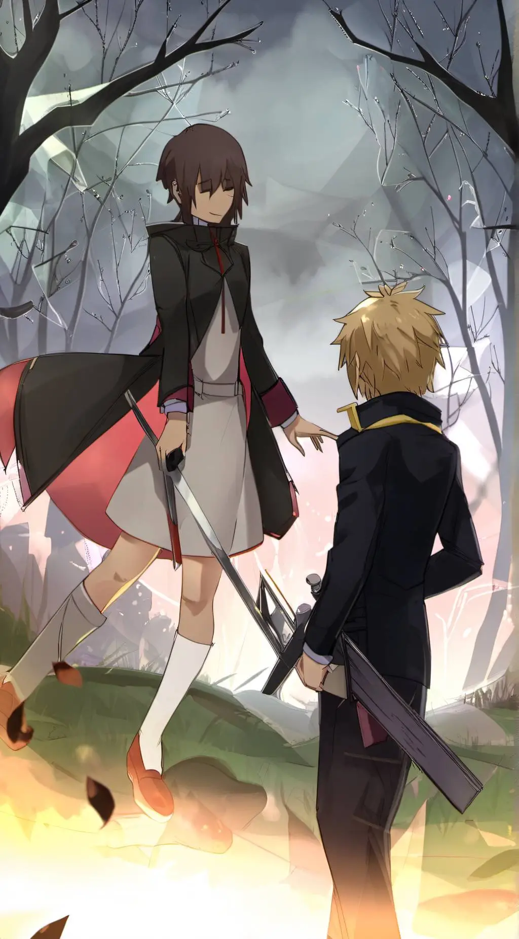 ai character: MHA X DEMON SLAYER background